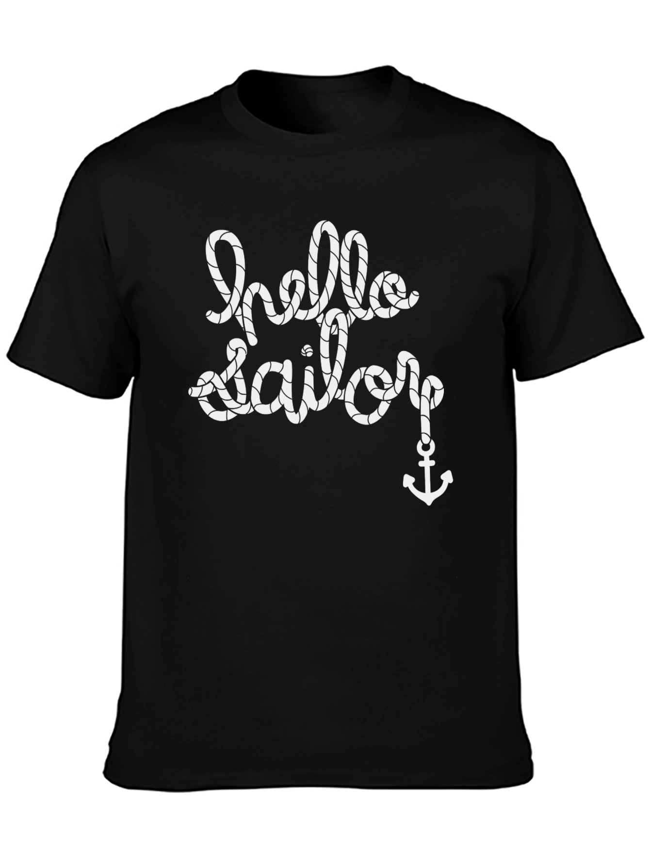 Hello Sailor Graphic Tee - Nautical Style