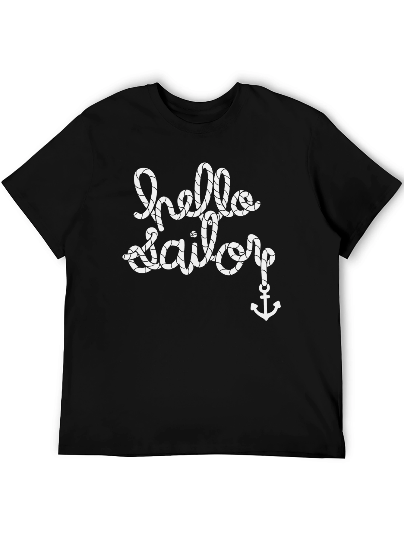 Hello Sailor Graphic Tee - Nautical Style