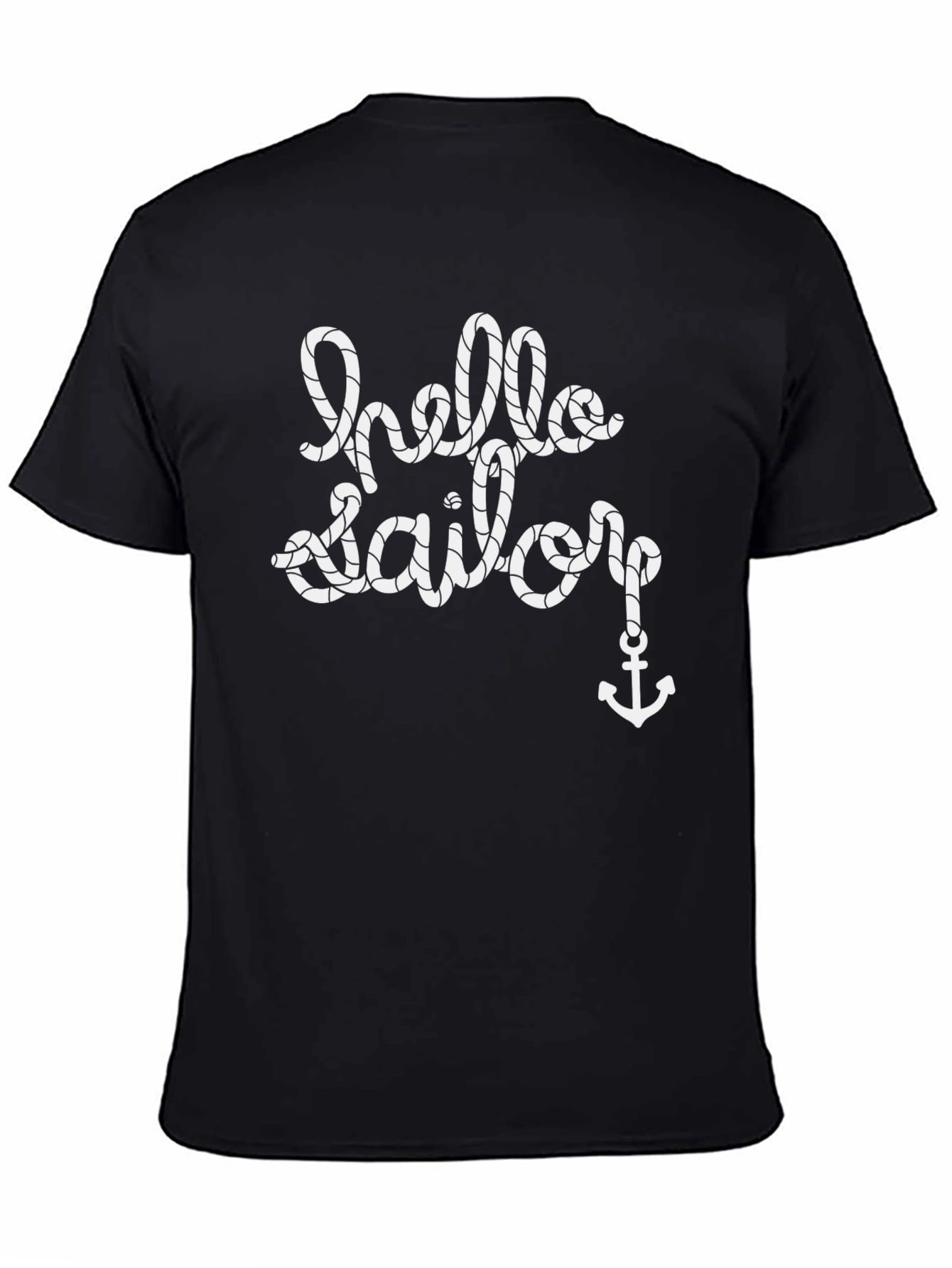 Hello Sailor Graphic Tee - Nautical Style