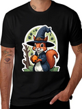 Halloween Squirrel Graphic Tee