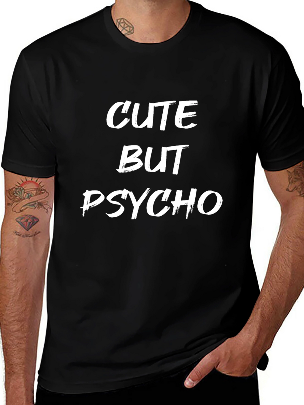 Cute But Psycho Graphic Tee
