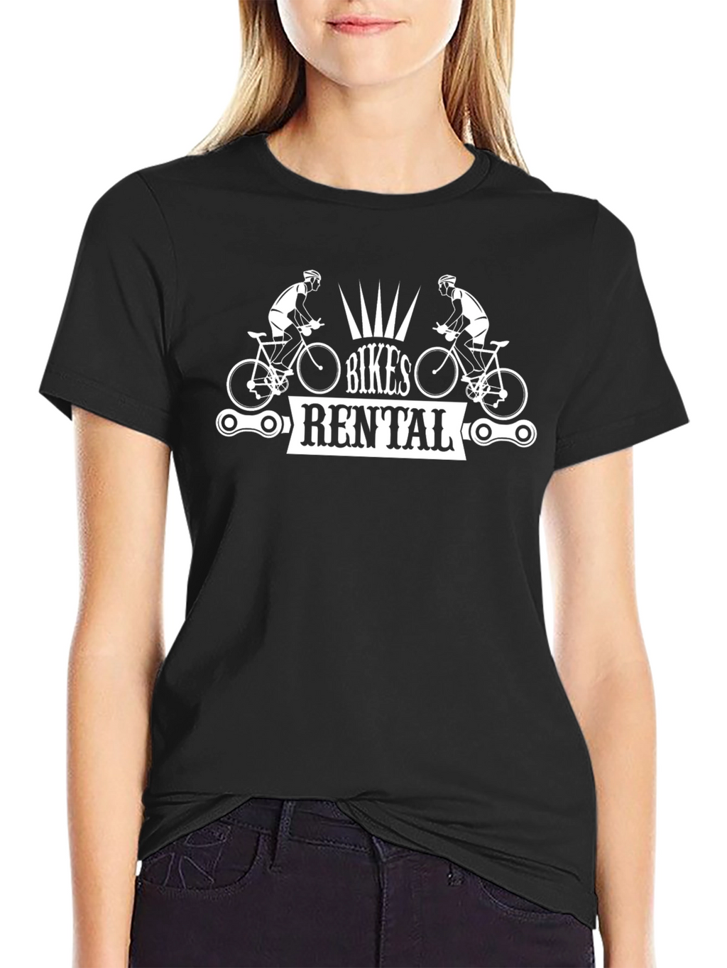 Bike Rental Graphic T-Shirt