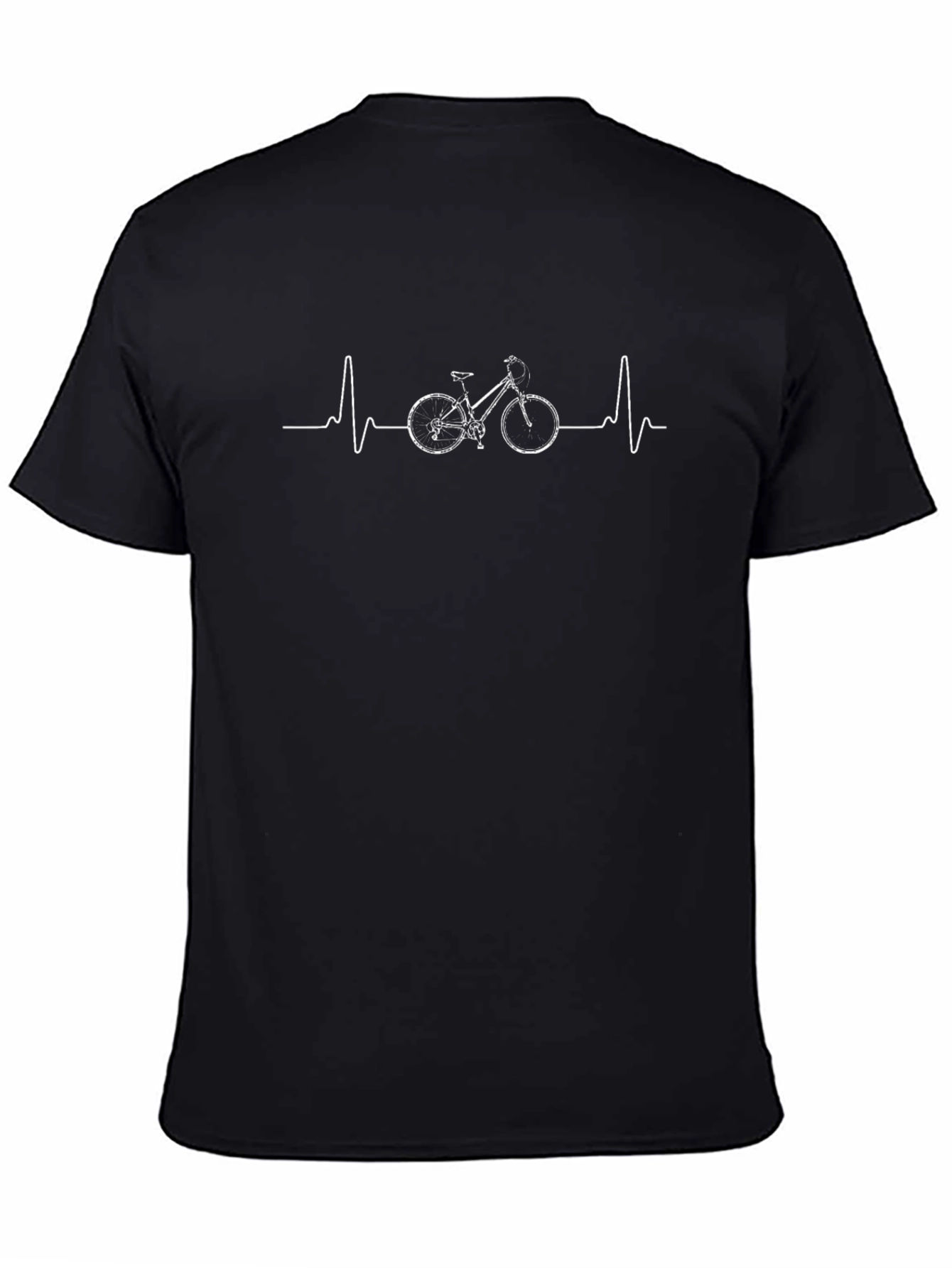 Cycling Heartbeat T-Shirt - Ride On!
