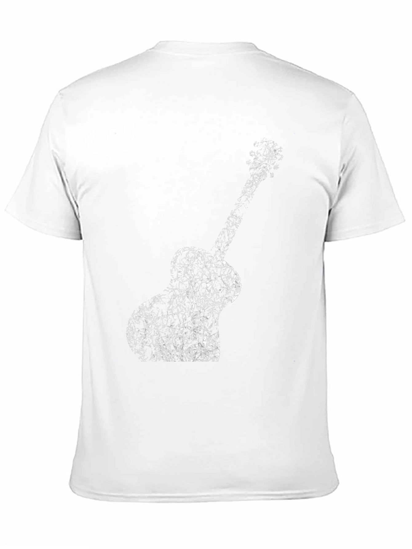 Guitar Graphic Black T-Shirt