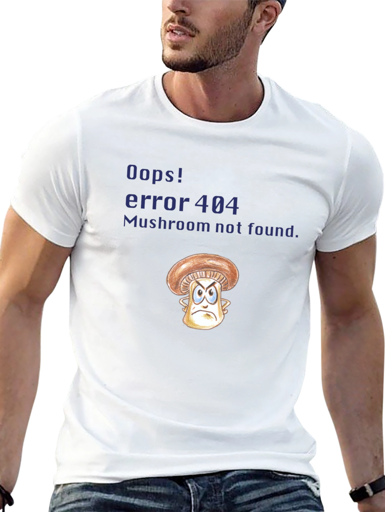Error 404 Mushroom T-Shirt