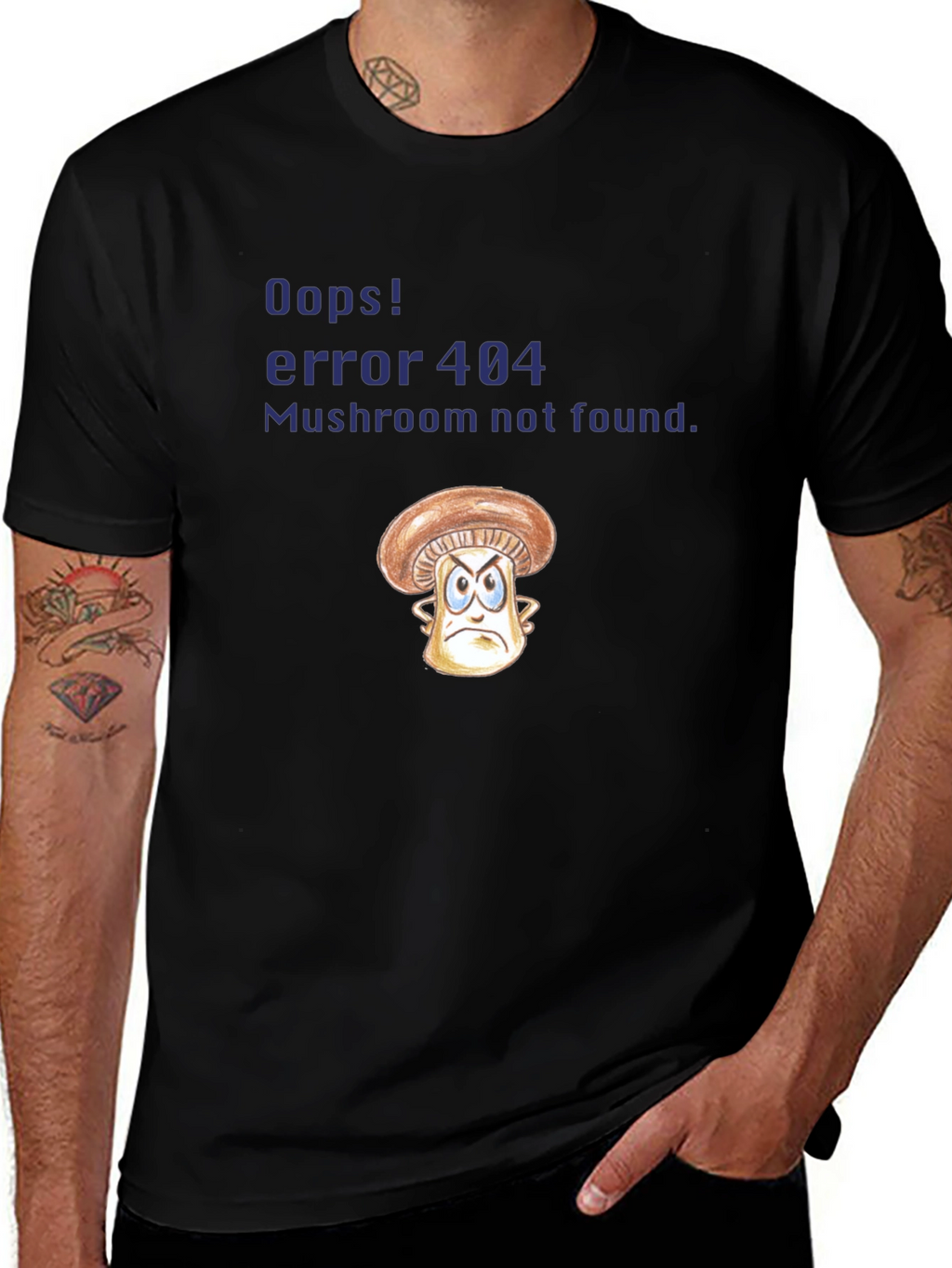 Error 404 Mushroom T-Shirt