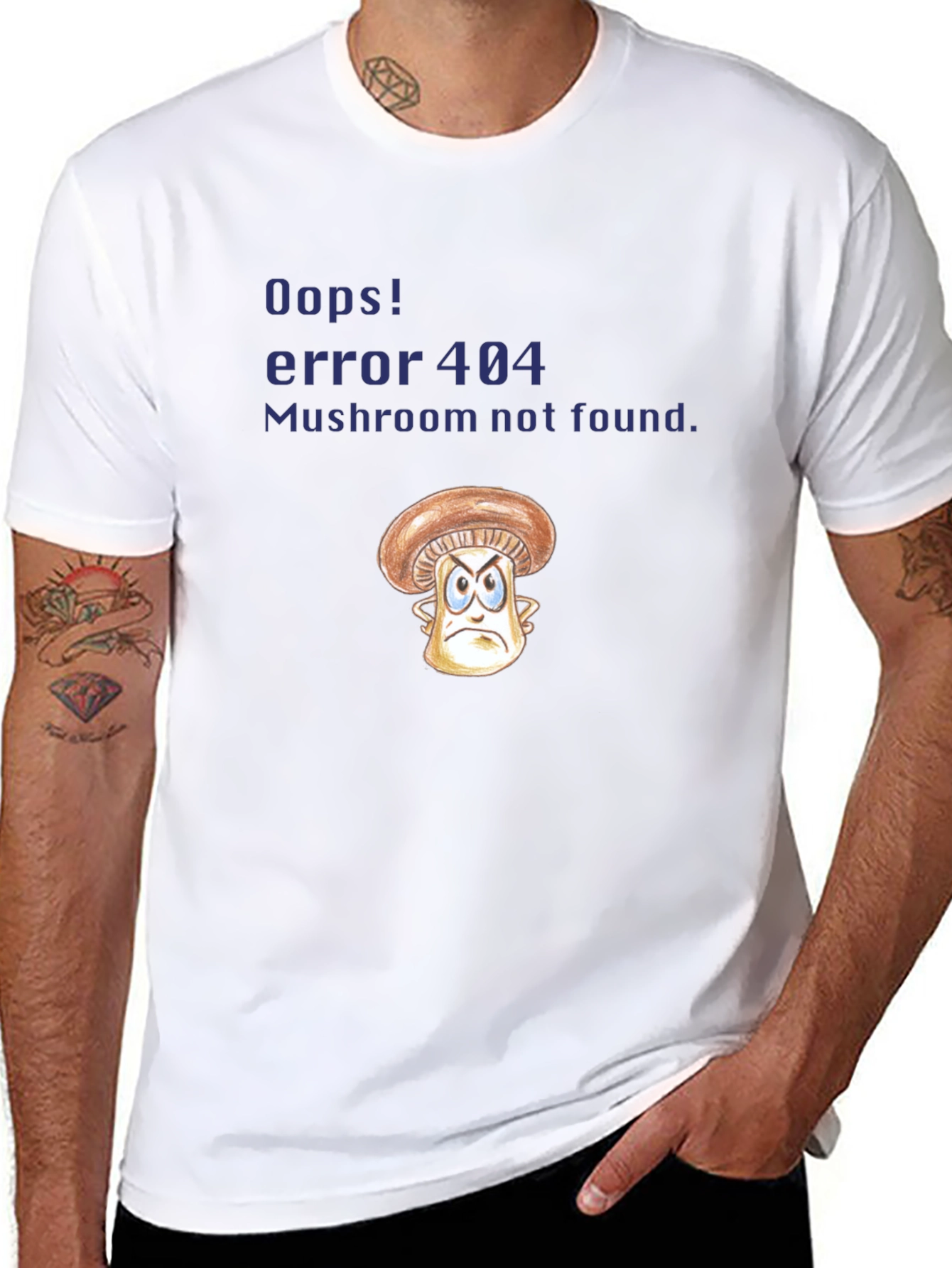Error 404 Mushroom T-Shirt