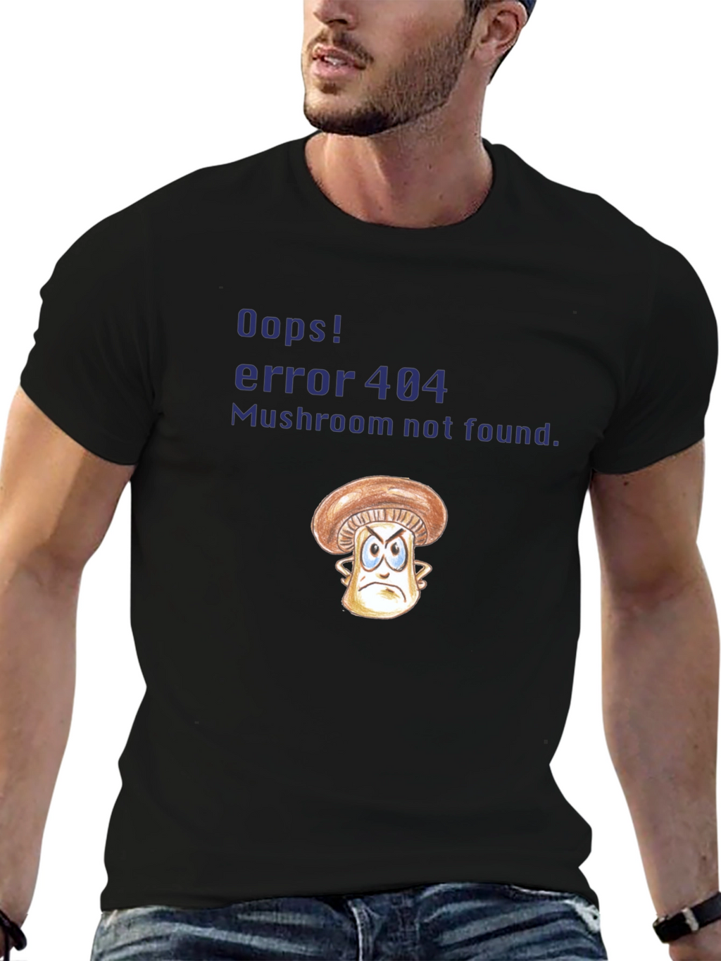 Error 404 Mushroom T-Shirt