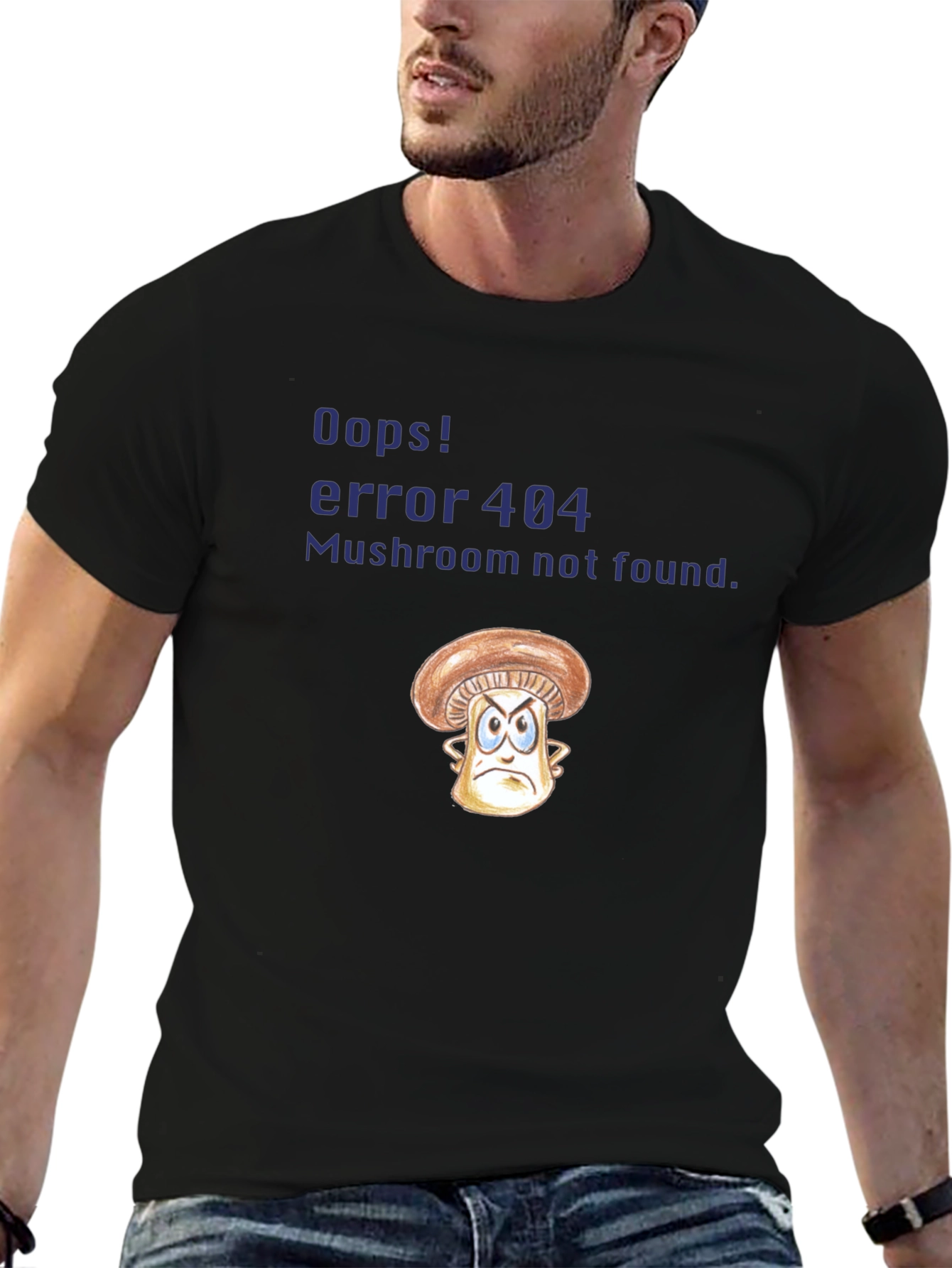 Error 404 Mushroom T-Shirt
