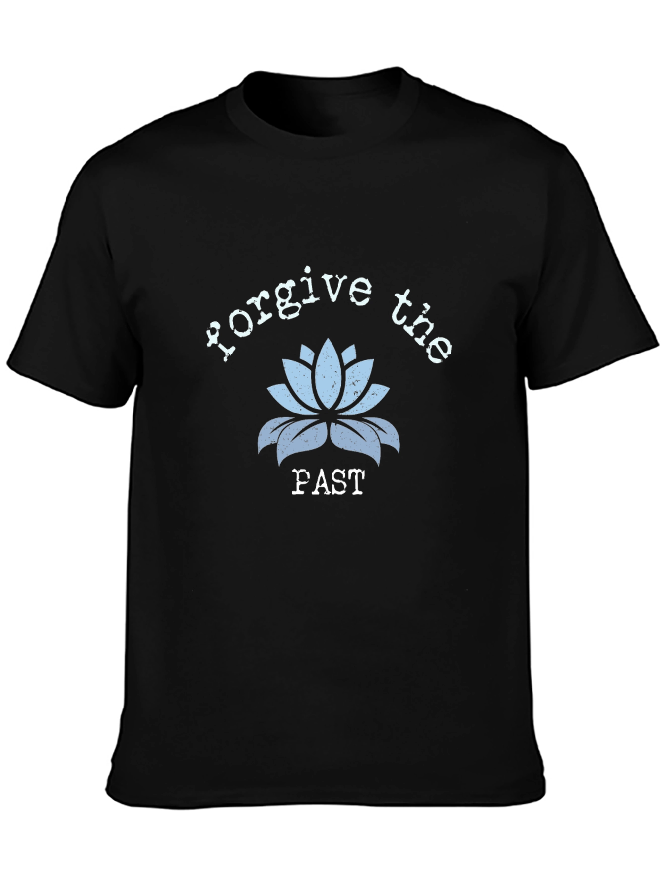 Forgive the Fast Lotus Flower Graphic T-Shirt