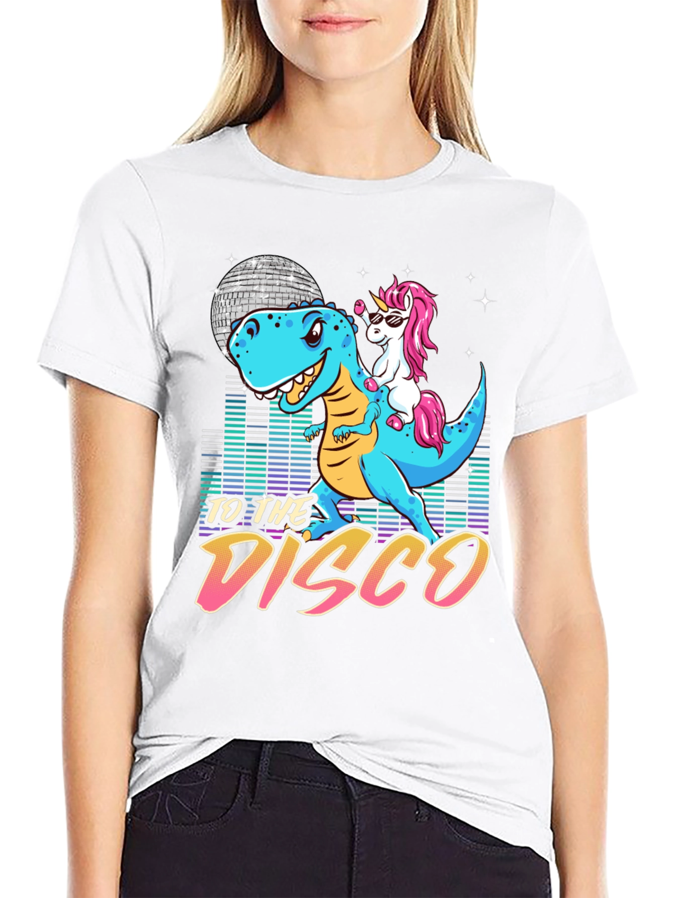 Dino Disco T-Shirt - Unisex