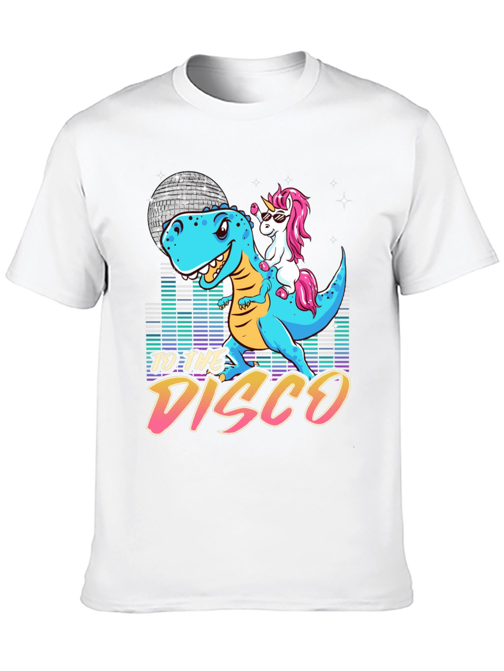 Dino Disco T-Shirt - Unisex
