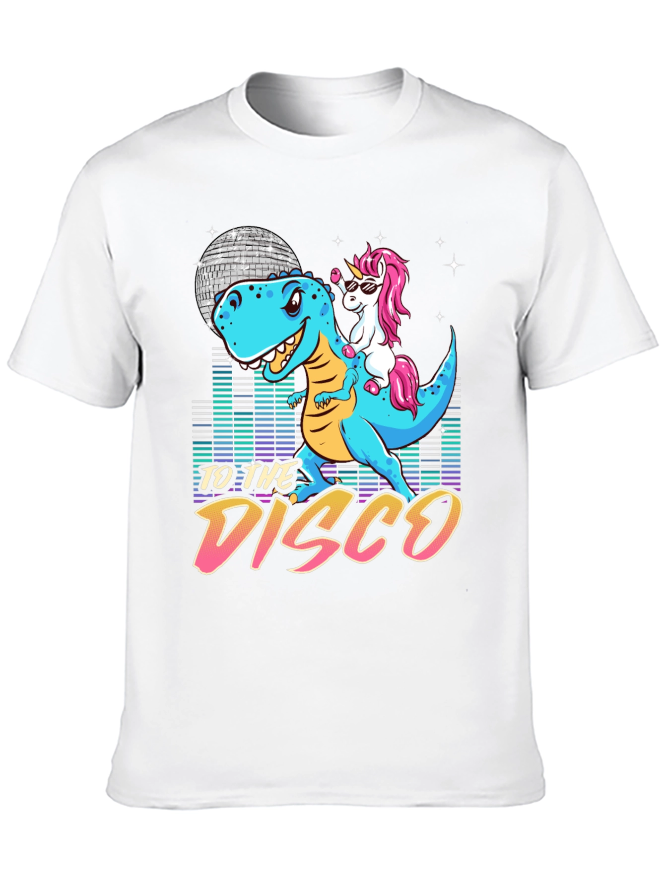 Dino Disco T-Shirt - Unisex