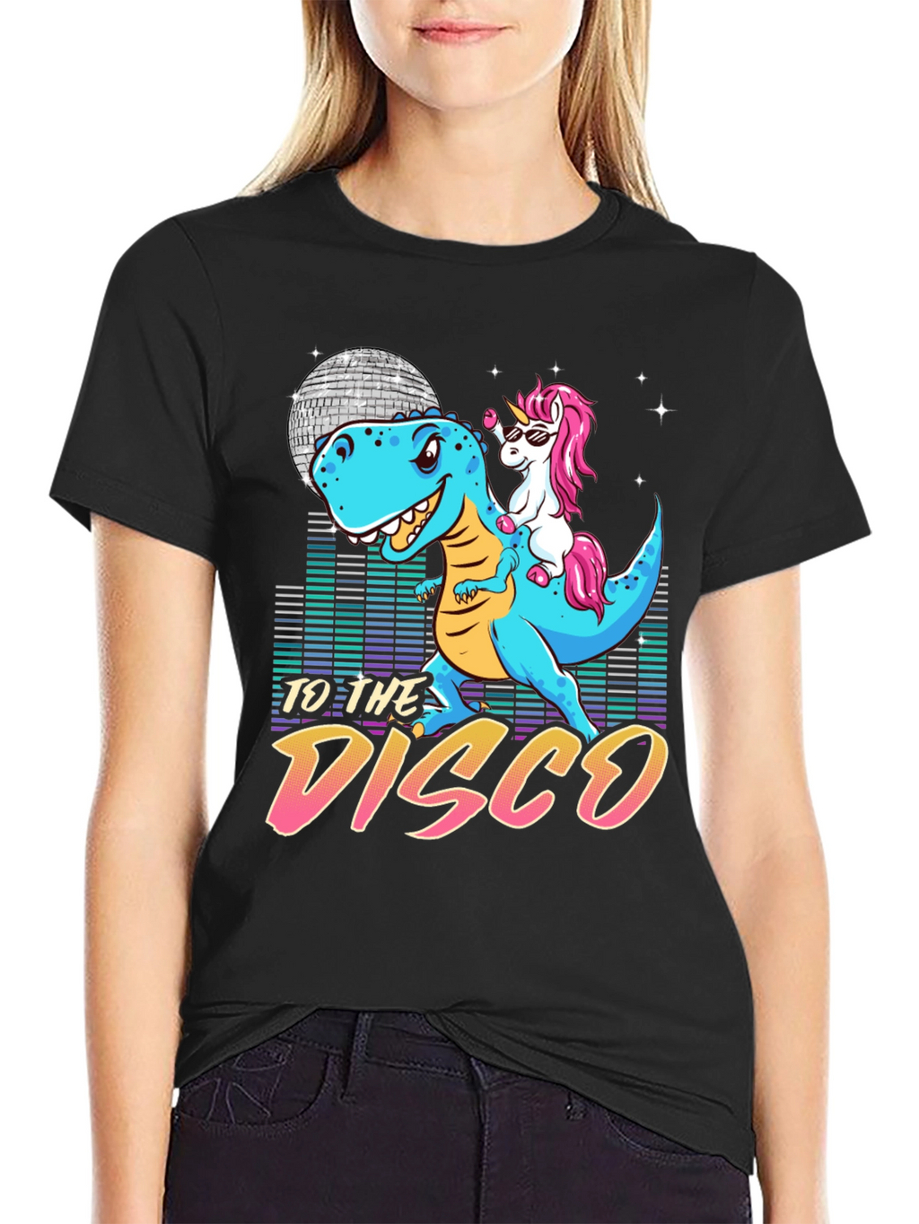 Dino Disco T-Shirt - Unisex