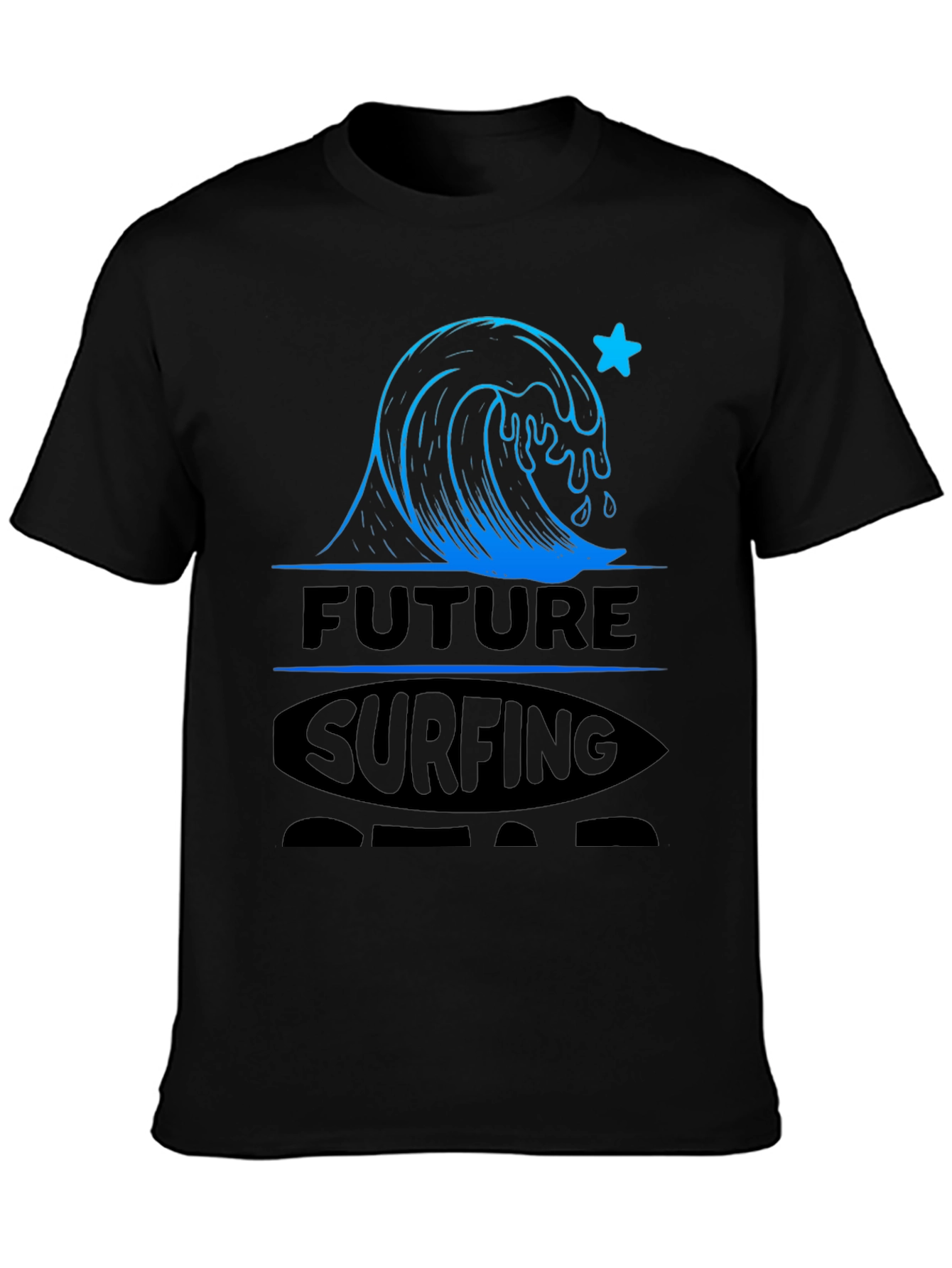 Future Surfing Star T-Shirt - Kids Surf Tee