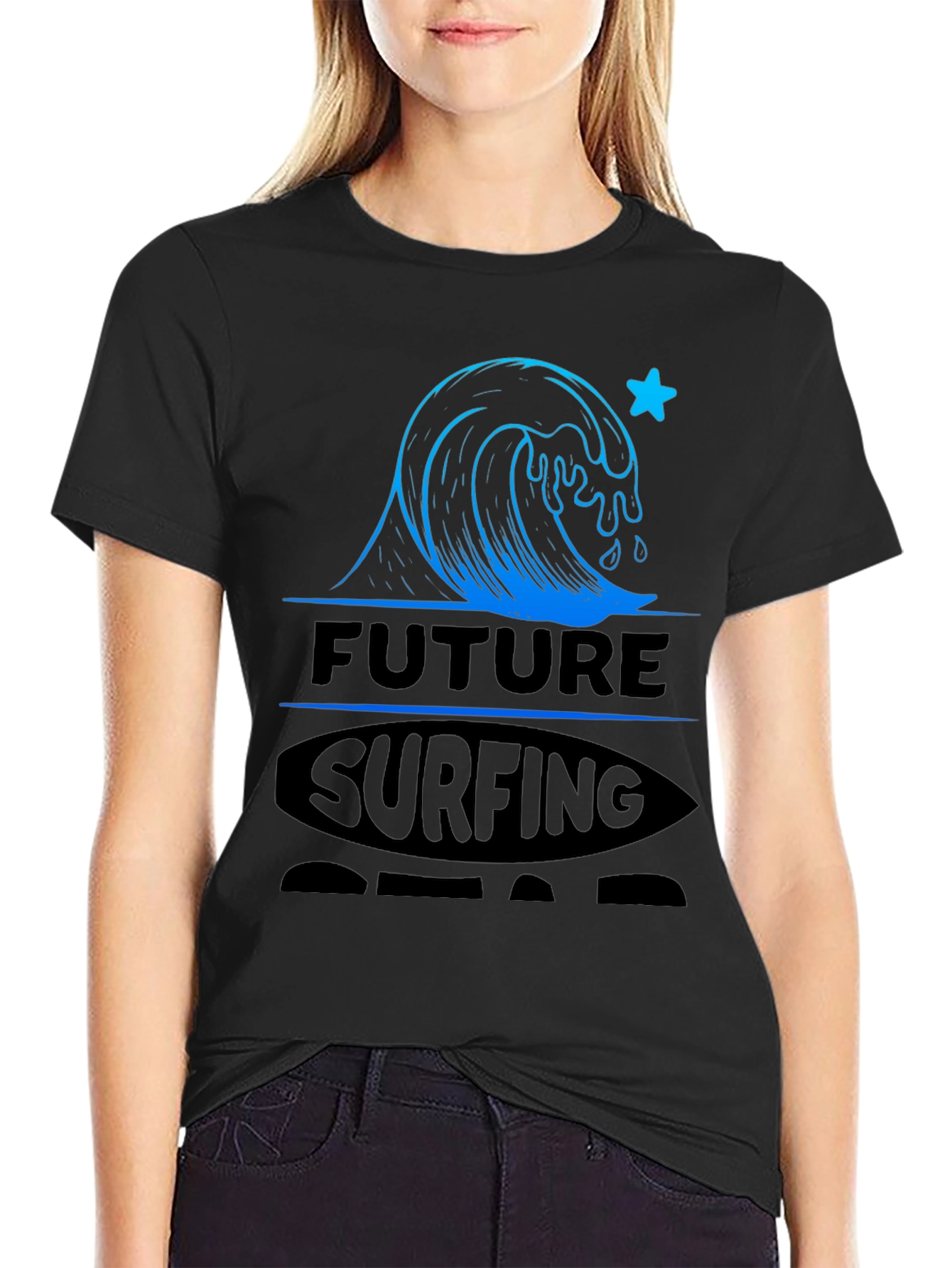 Future Surfing Star T-Shirt - Kids Surf Tee