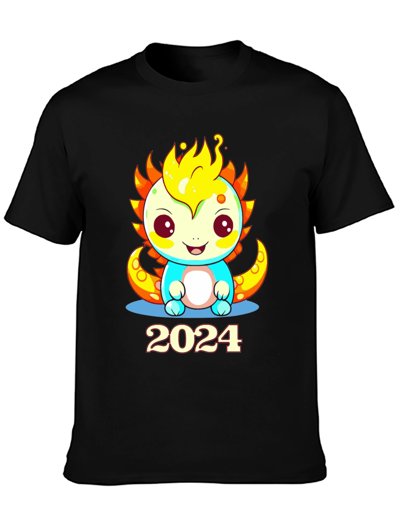 Cute Axolotl 2024 T-Shirt
