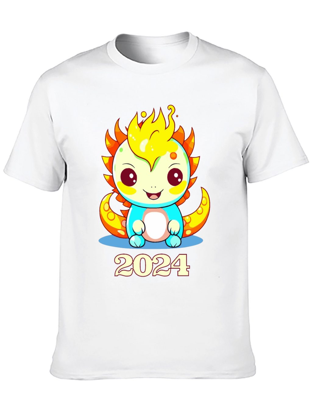 Cute Axolotl 2024 T-Shirt
