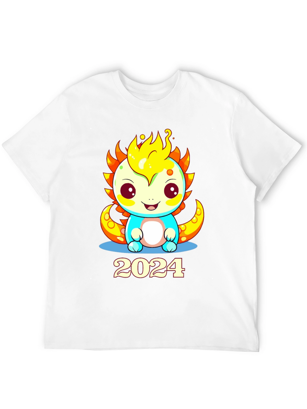 Cute Axolotl 2024 T-Shirt