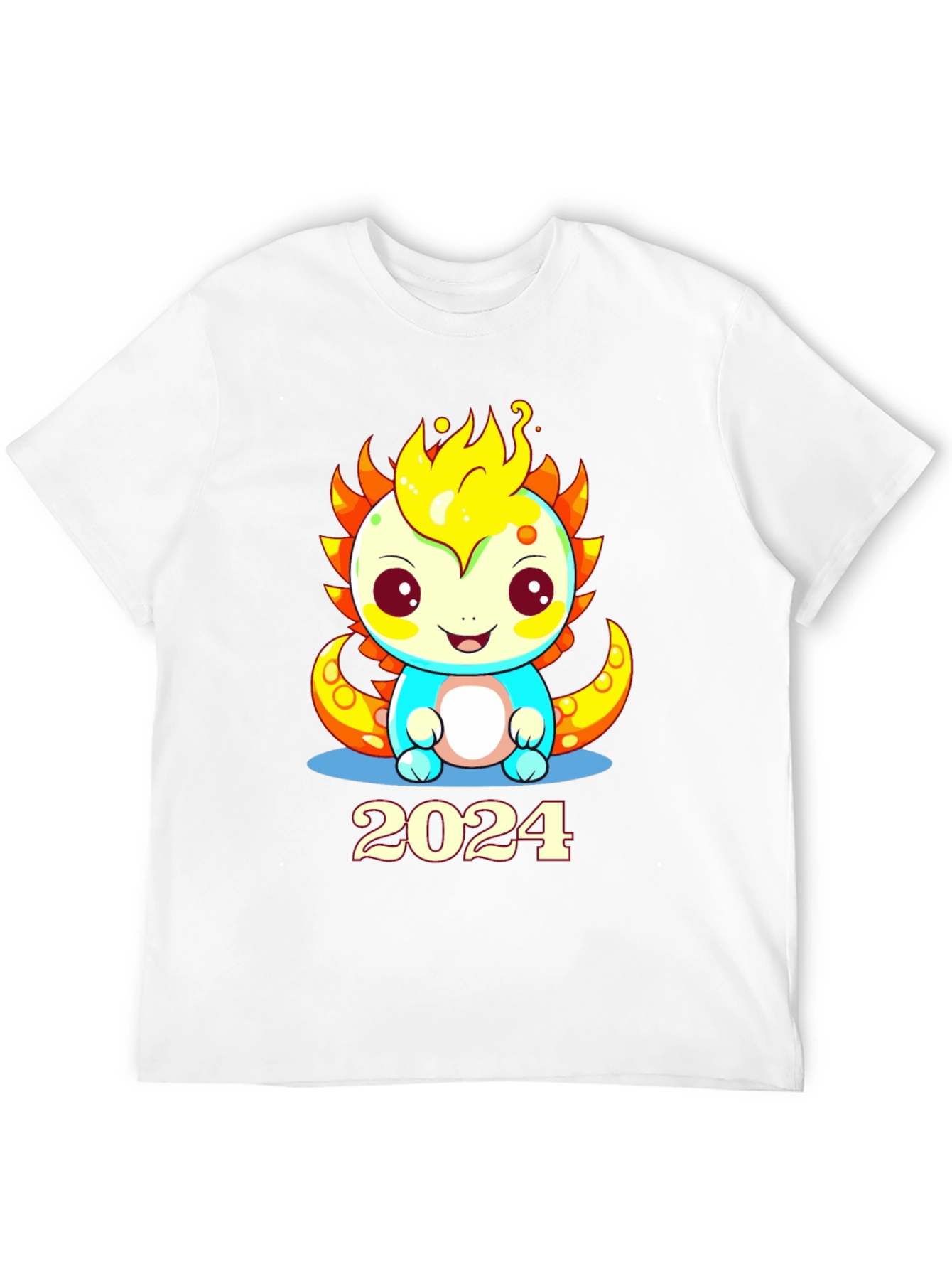 Cute Axolotl 2024 T-Shirt
