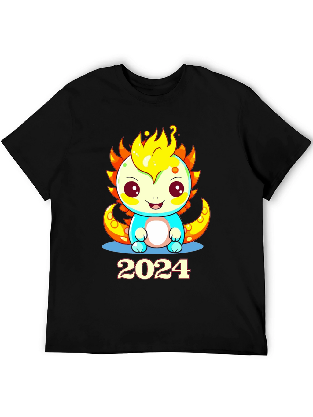 Cute Axolotl 2024 T-Shirt