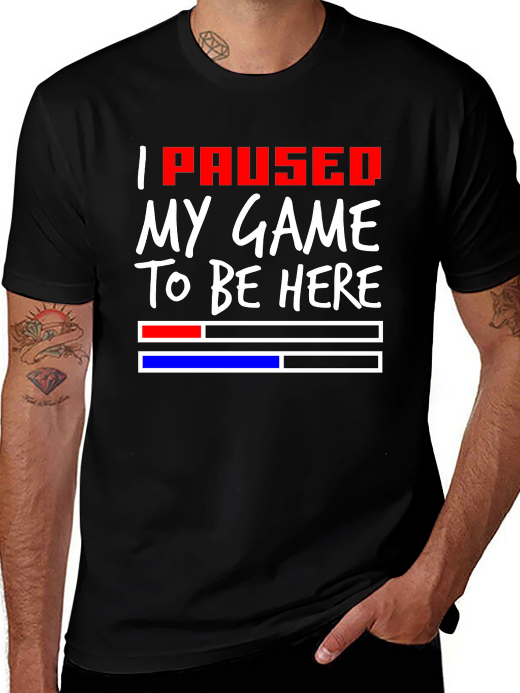 Gamer Tee: I Paused My Game T-Shirt