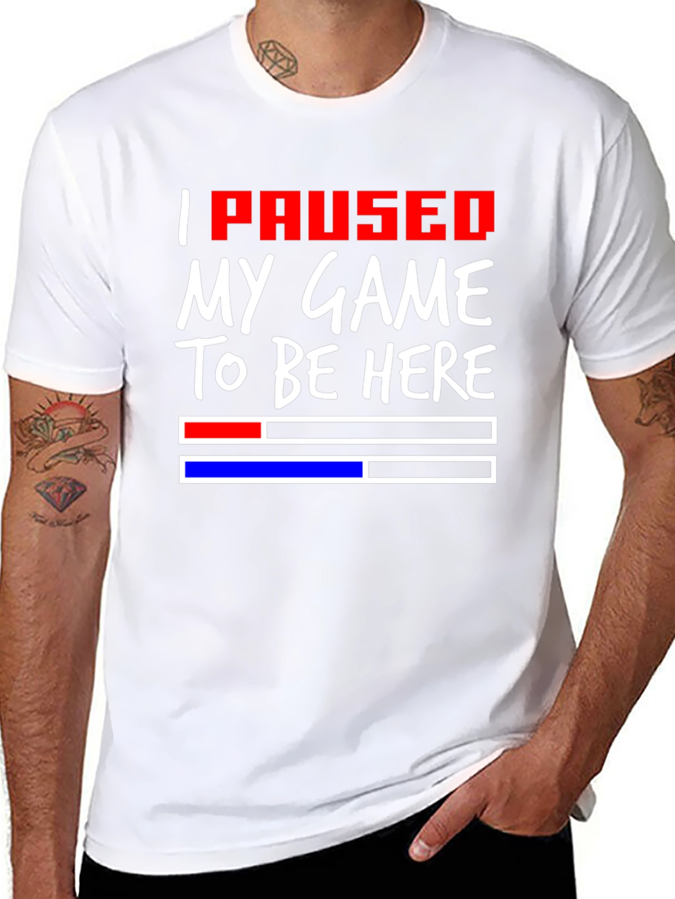 Gamer Tee: I Paused My Game T-Shirt