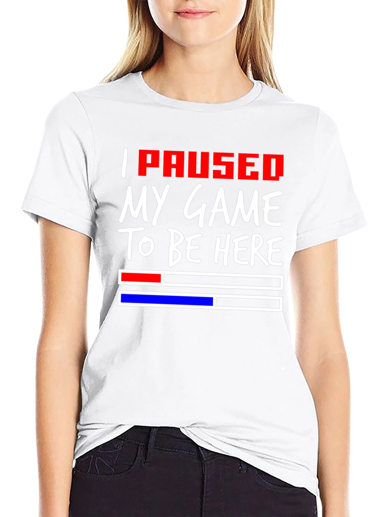 Gamer Tee: I Paused My Game T-Shirt