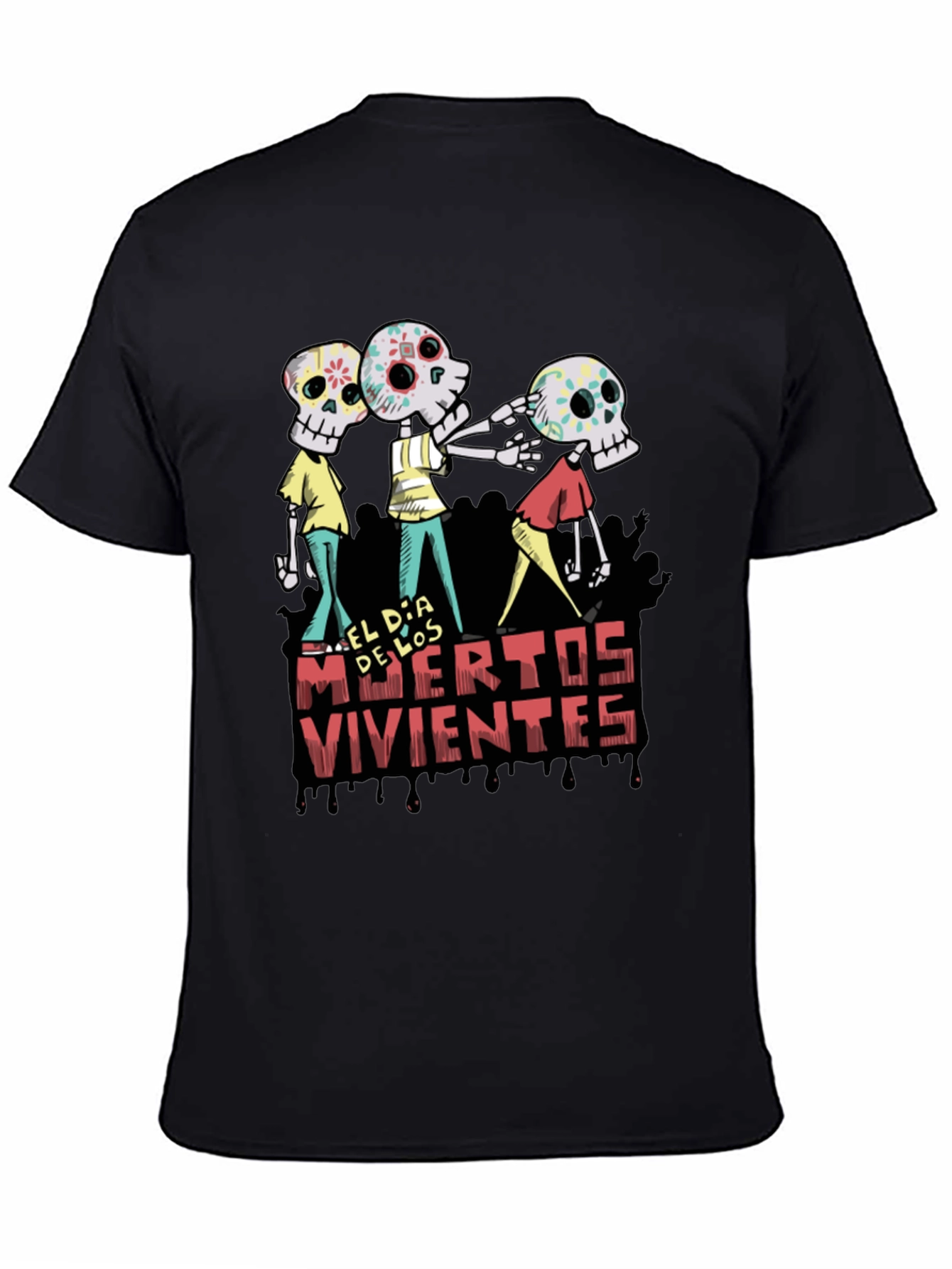 Dia de los Muertos Shirt - Sugar Skull Tee