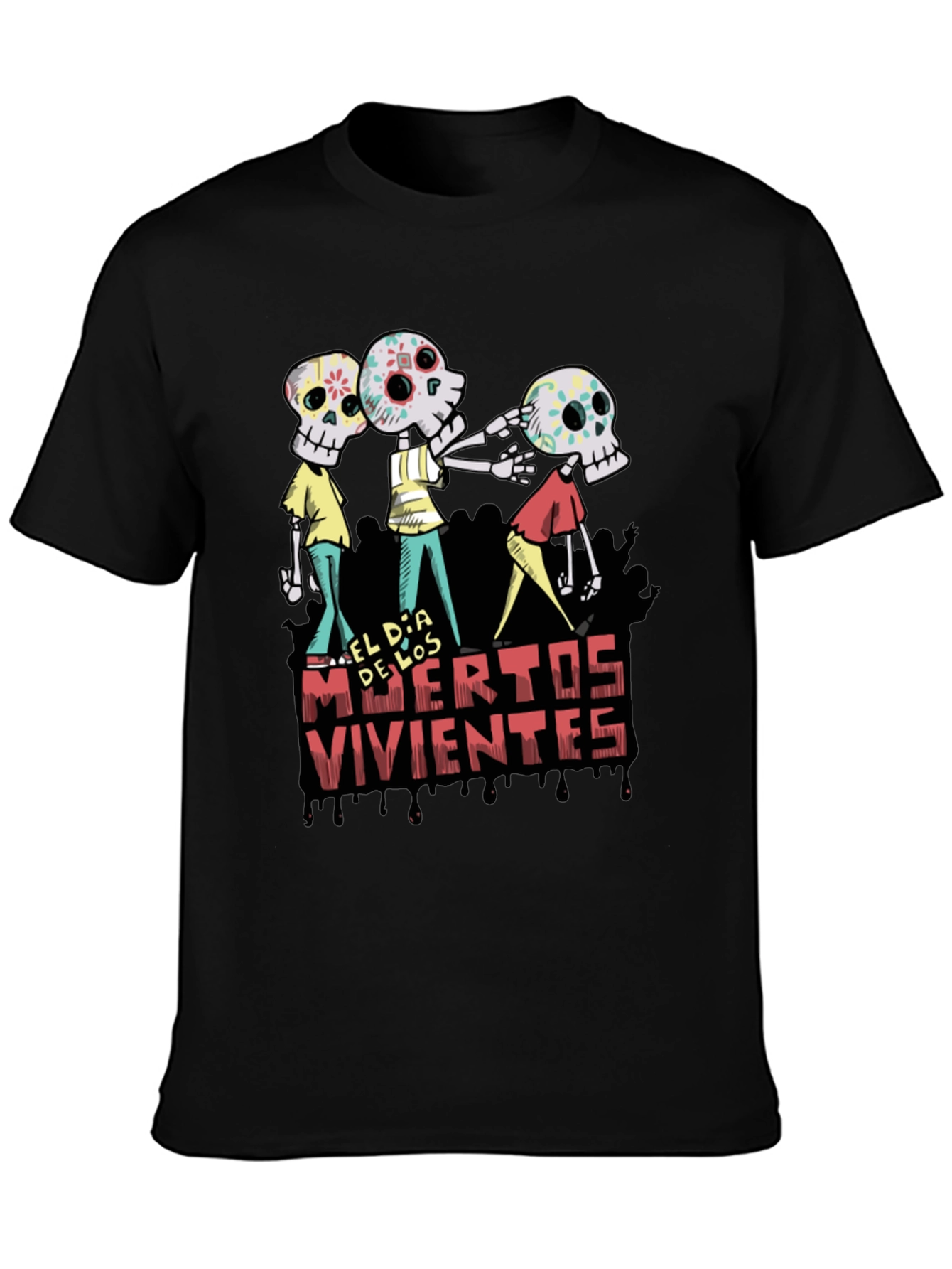 Dia de los Muertos Shirt - Sugar Skull Tee