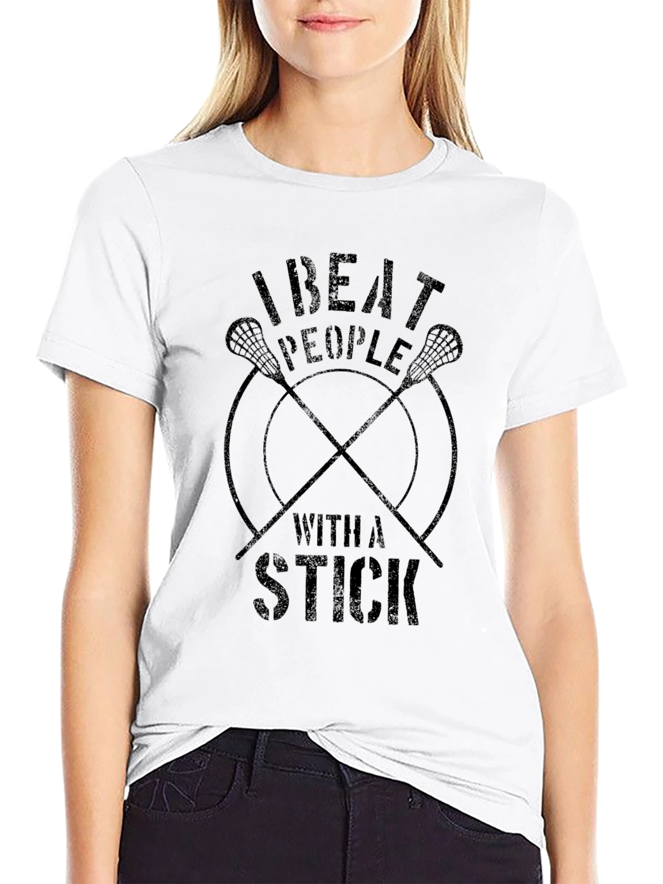I Beat People With A Stick T-Shirt