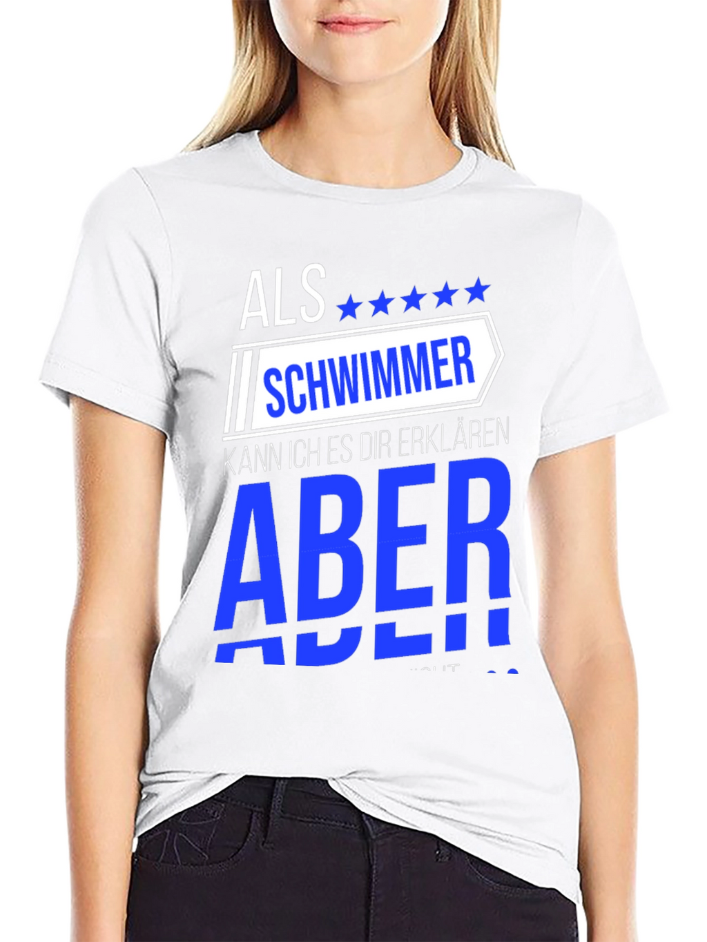 Funny Swimmer T-Shirt - Als Schwimmer