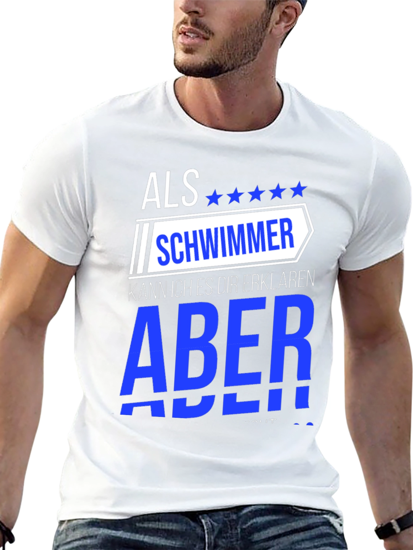 Funny Swimmer T-Shirt - Als Schwimmer