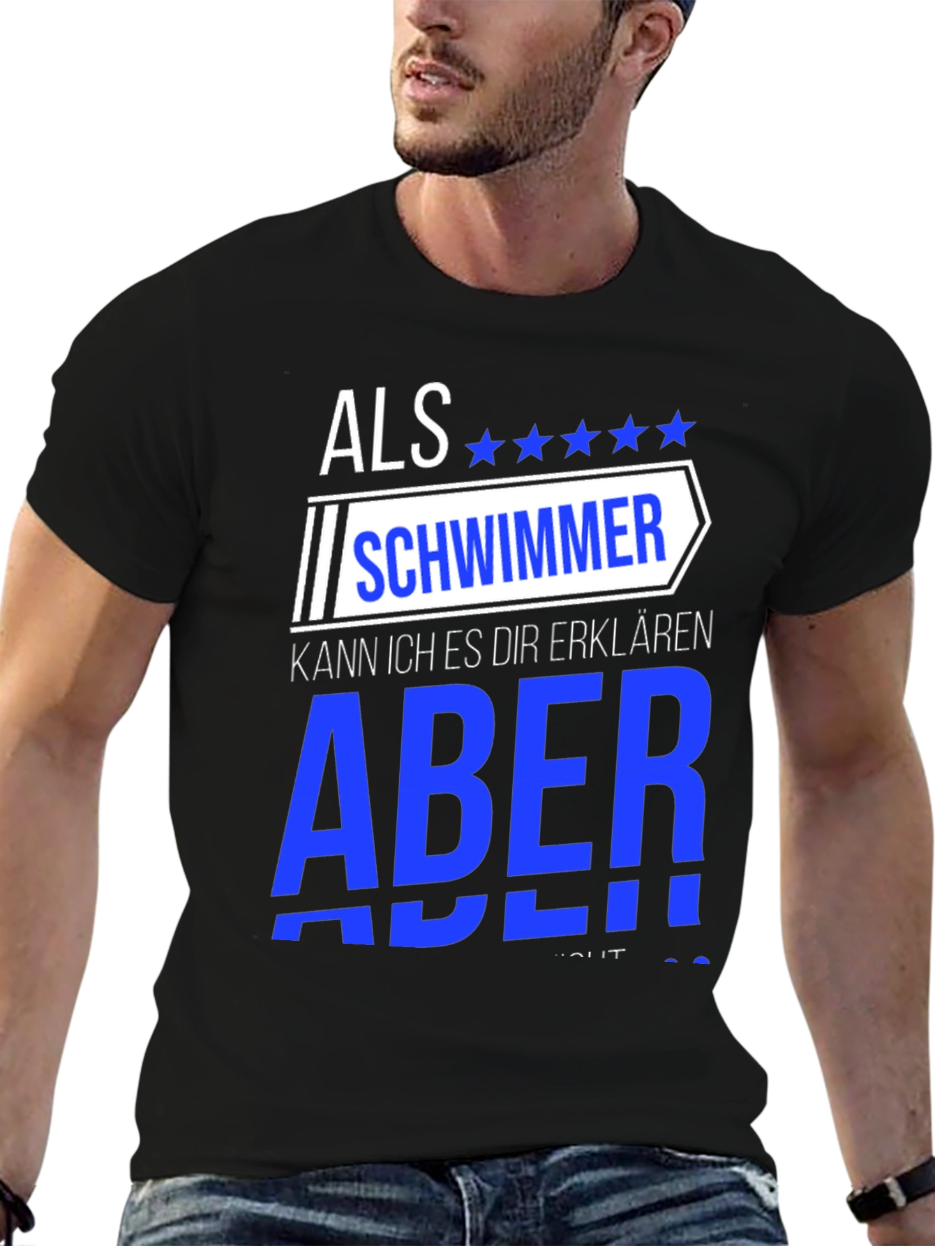 Funny Swimmer T-Shirt - Als Schwimmer