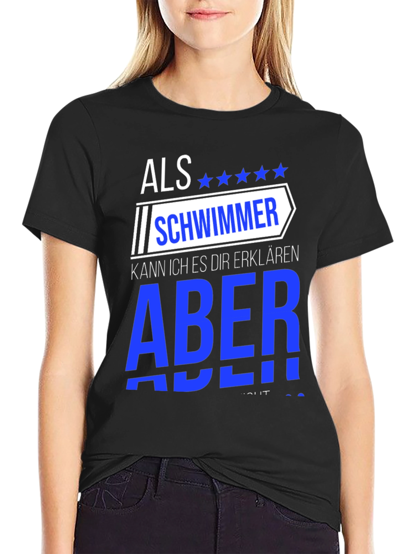 Funny Swimmer T-Shirt - Als Schwimmer