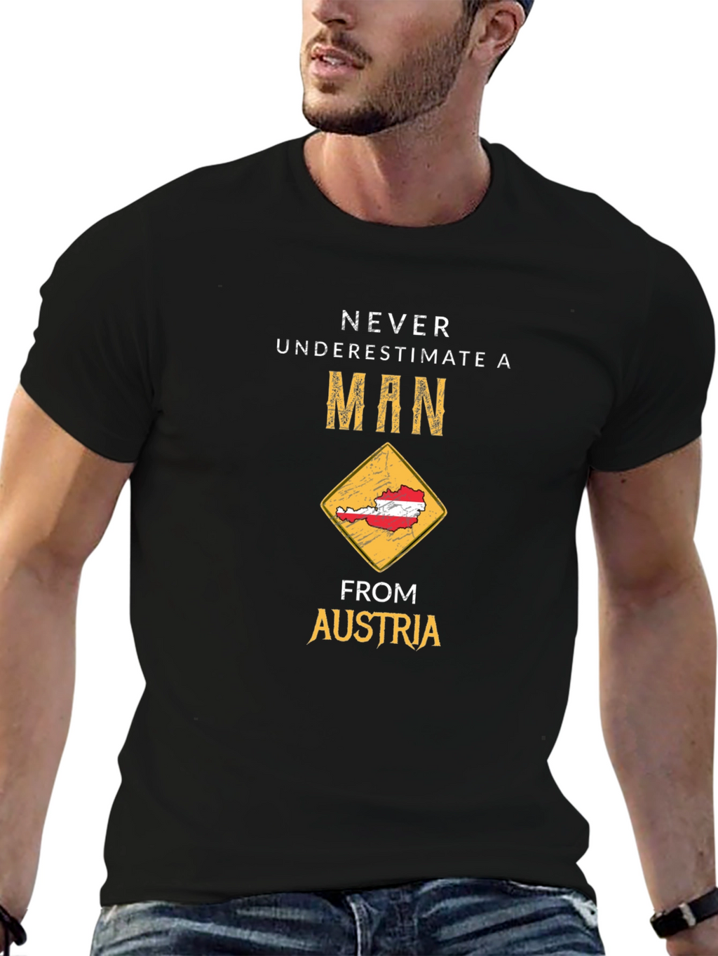 Austria Man Graphic T-Shirt