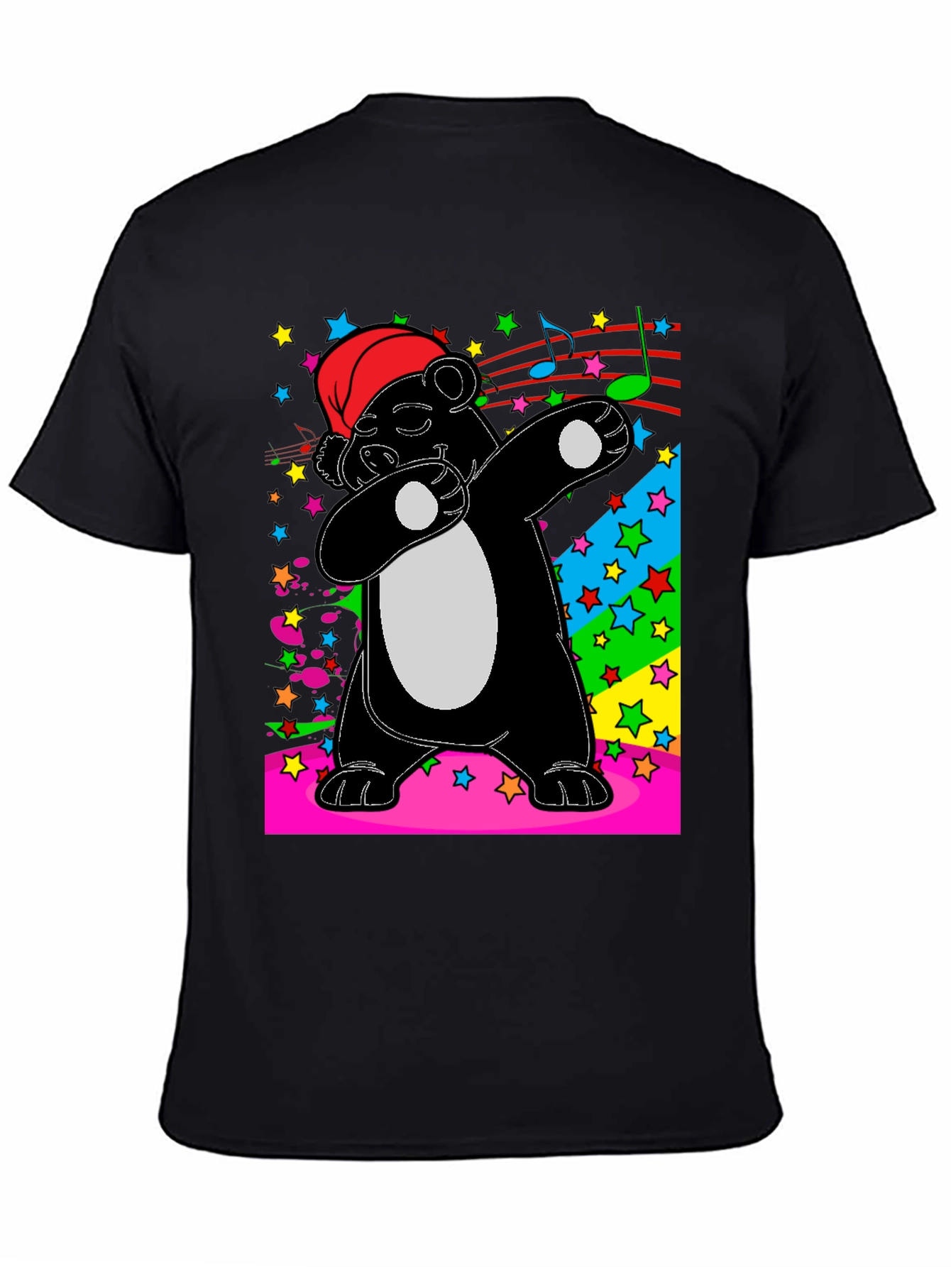 Dabbing Panda T-Shirt - Fun Holiday Tee