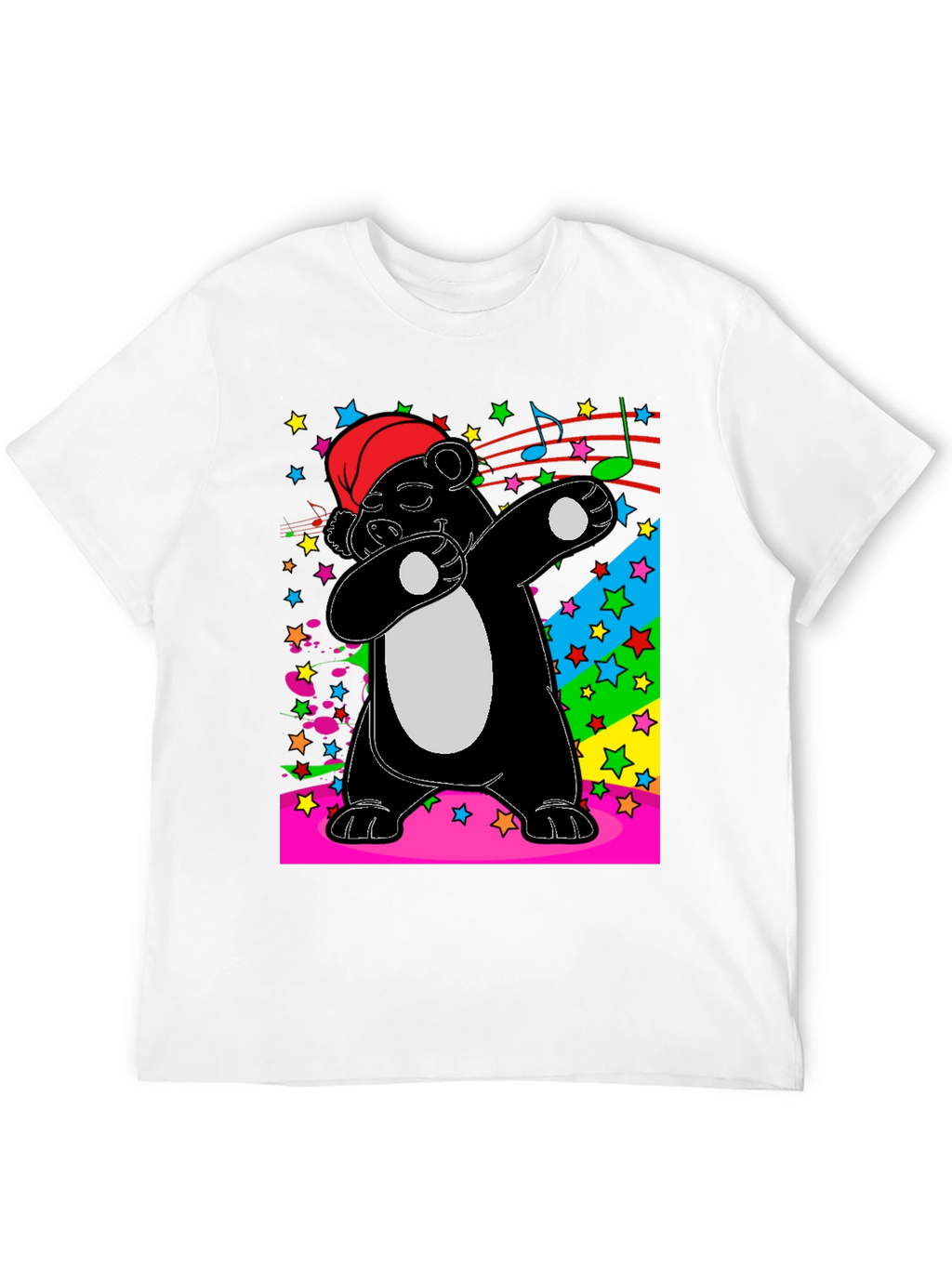 Dabbing Panda T-Shirt - Fun Holiday Tee