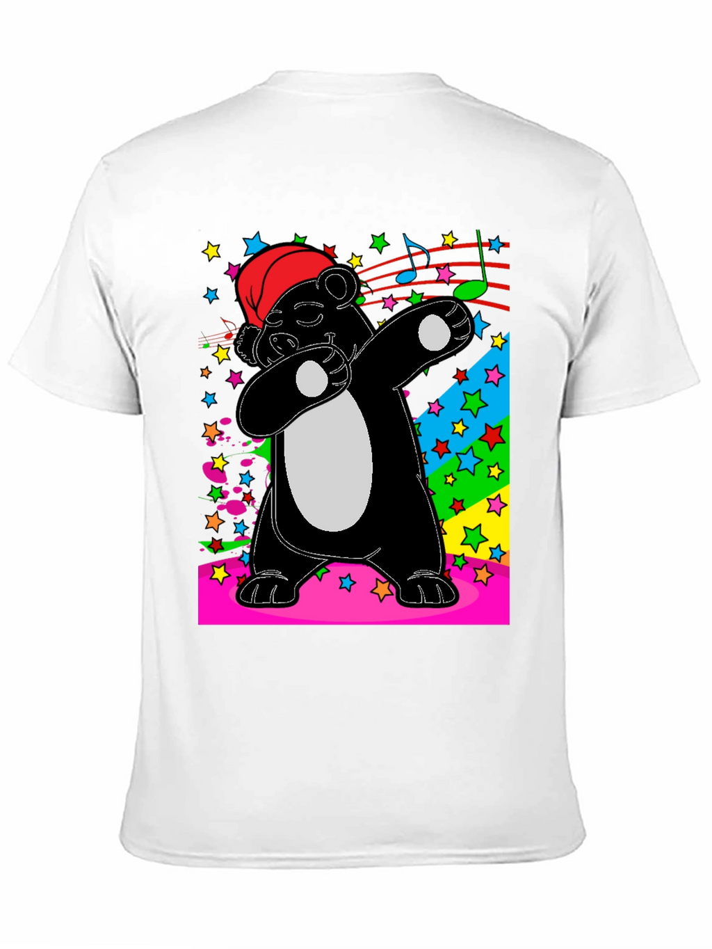 Dabbing Panda T-Shirt - Fun Holiday Tee