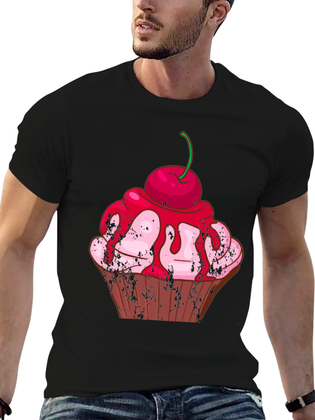 Cupcake Graphic Tee - Sweet Treat Shirt