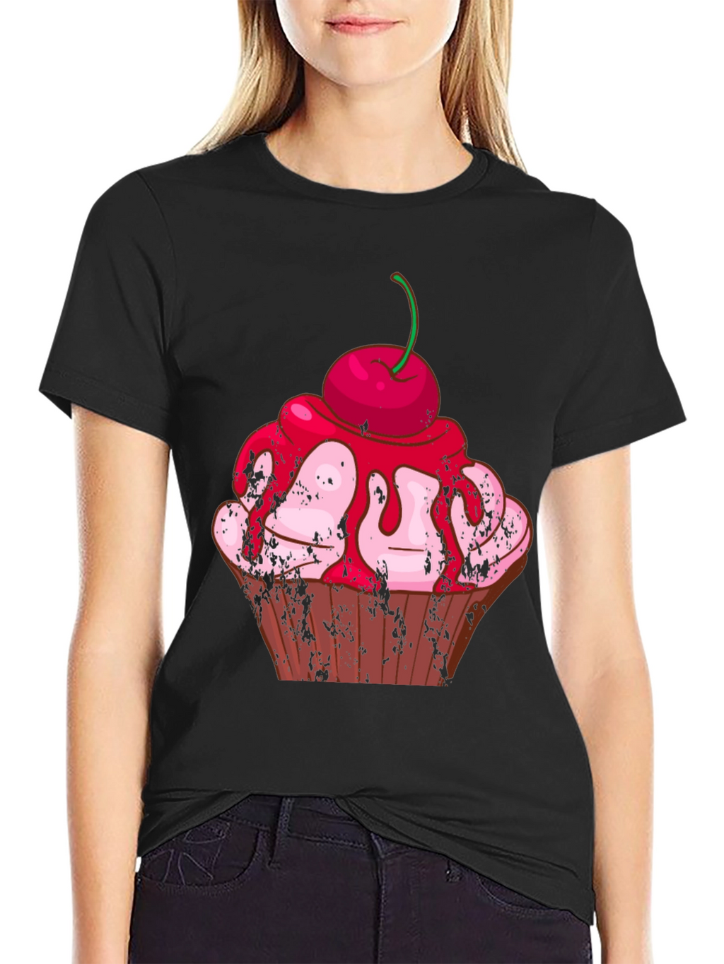 Cupcake Graphic Tee - Sweet Treat Shirt