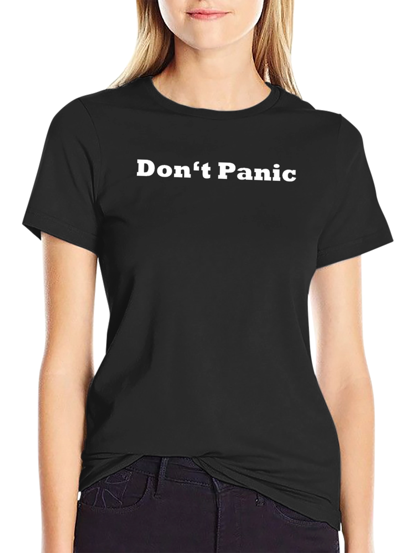 Dont Panic T-Shirt - Classic Novelty Tee