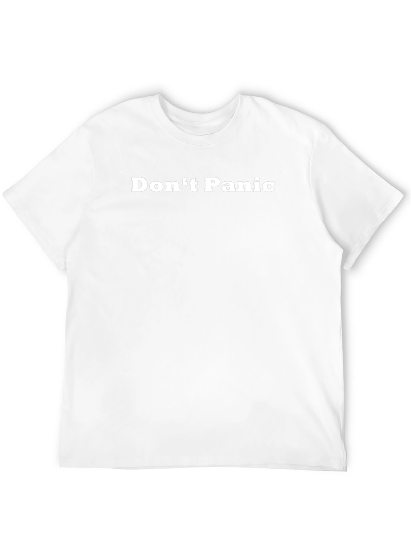 Dont Panic T-Shirt - Classic Novelty Tee