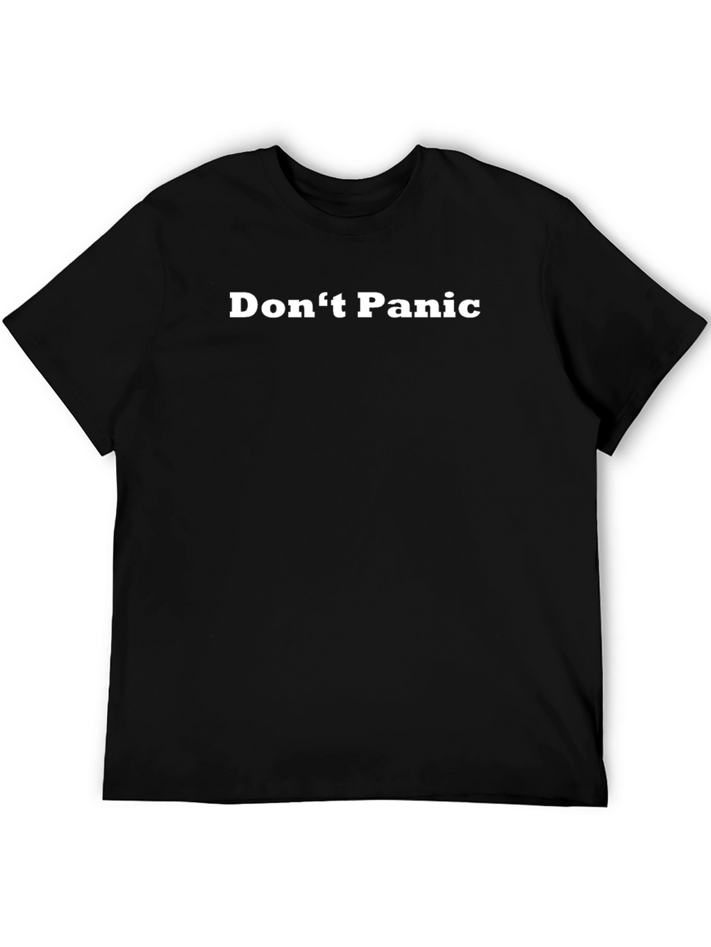 Dont Panic T-Shirt - Classic Novelty Tee