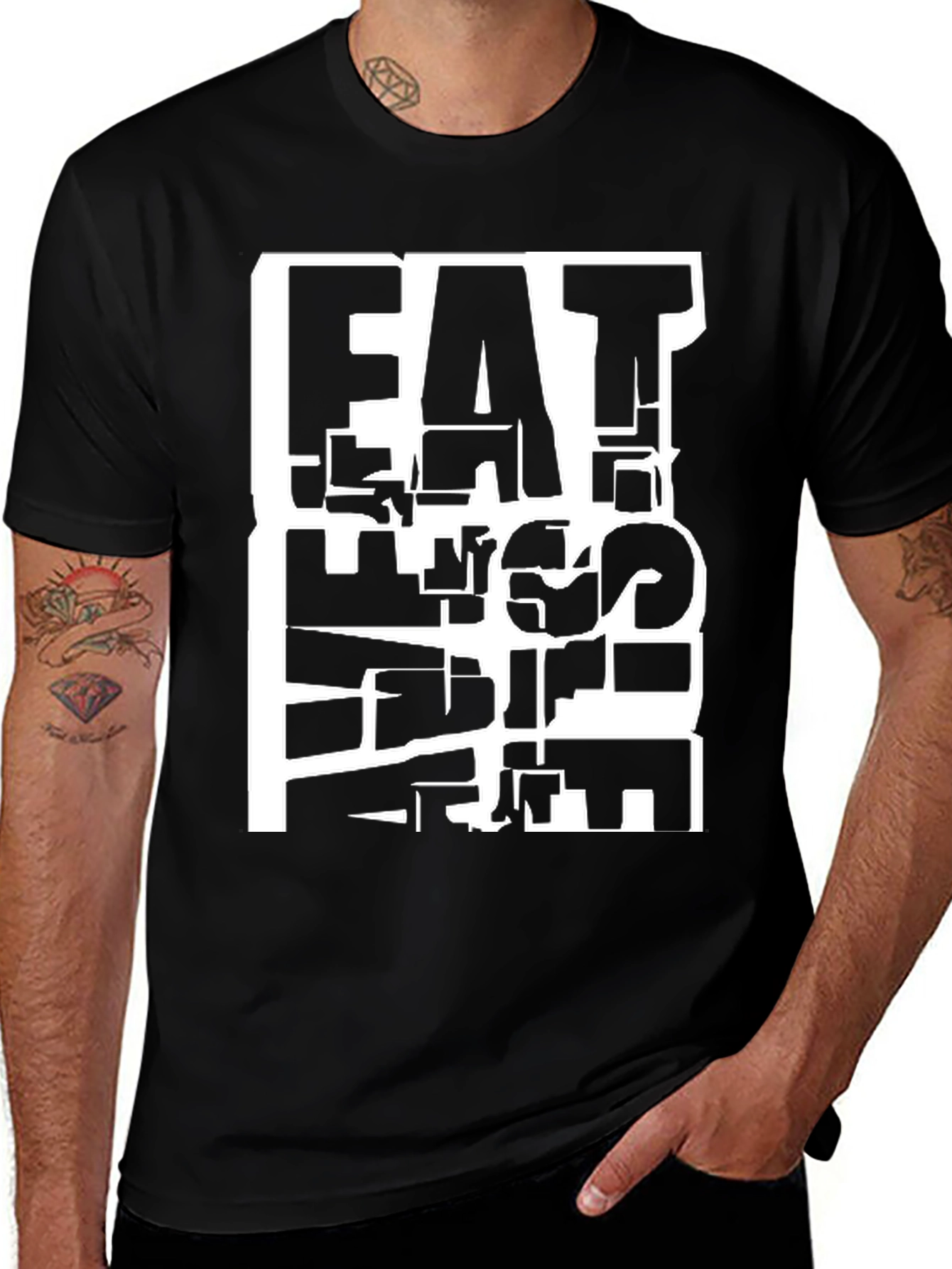 Eat Less Live Longer Graphic Tee