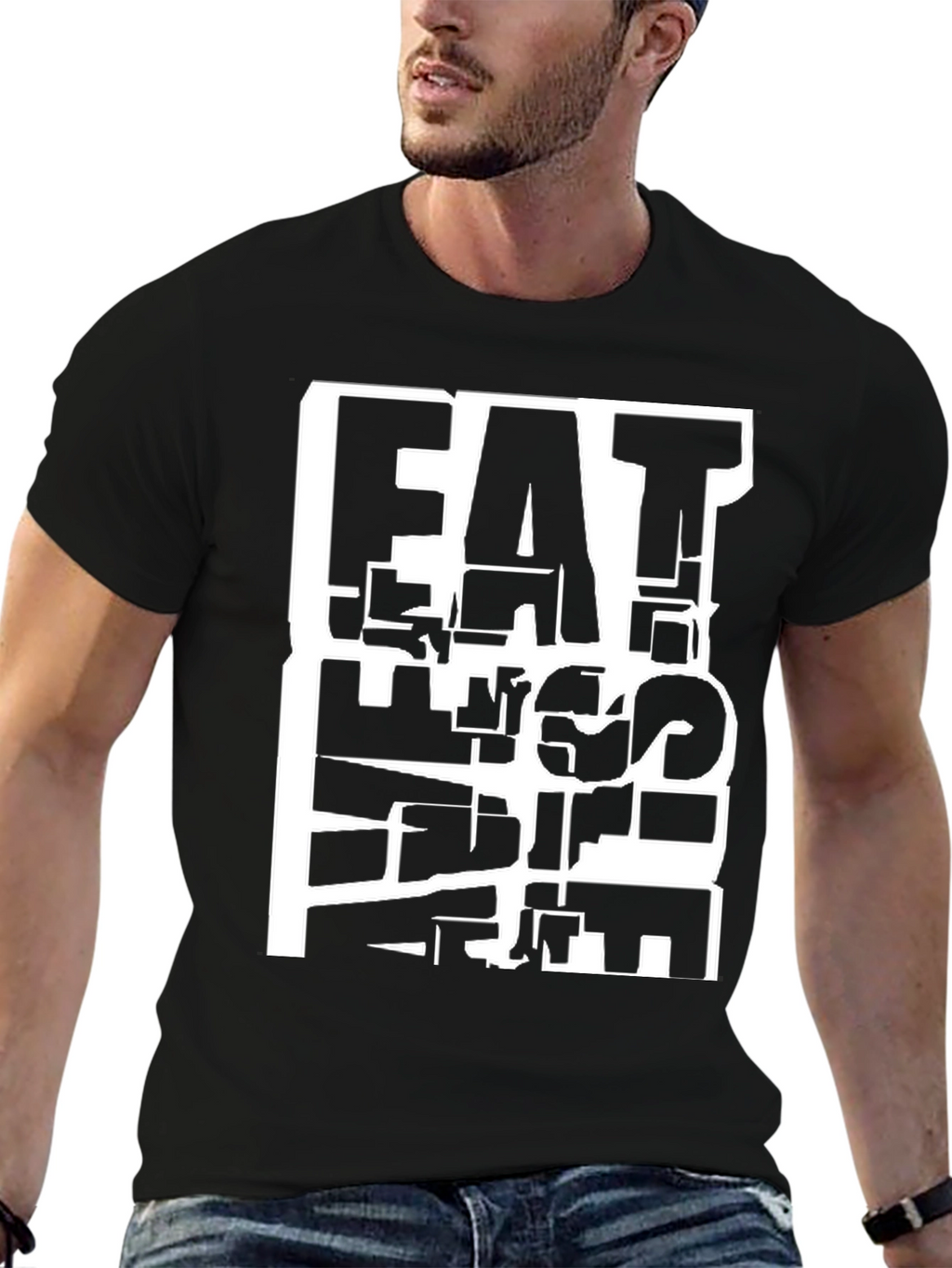 Eat Less Live Longer Graphic Tee