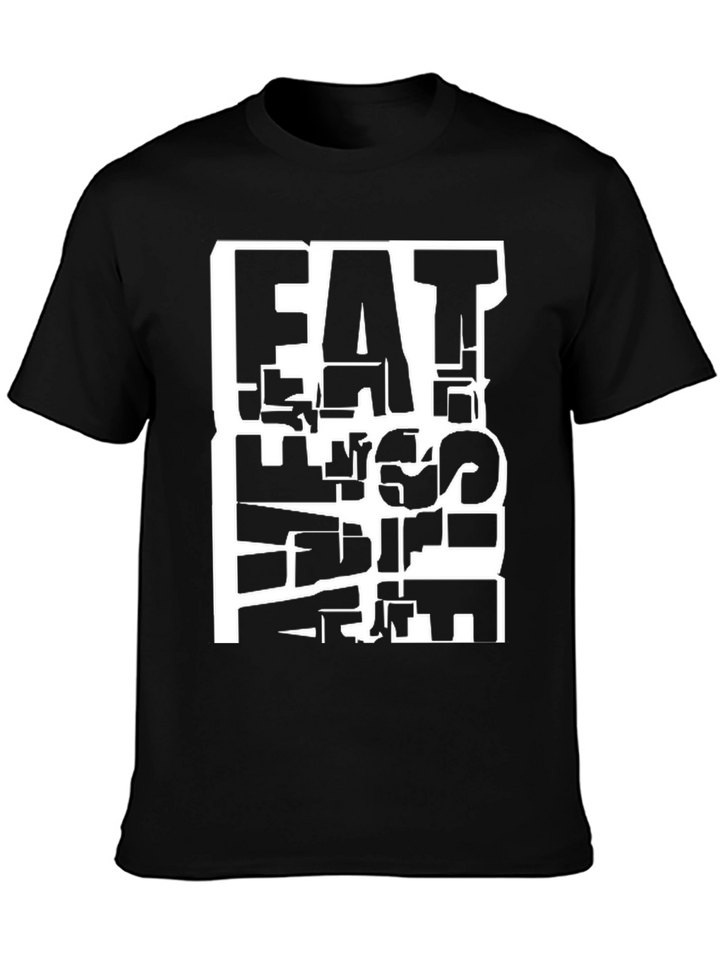 Eat Less Live Longer Graphic Tee