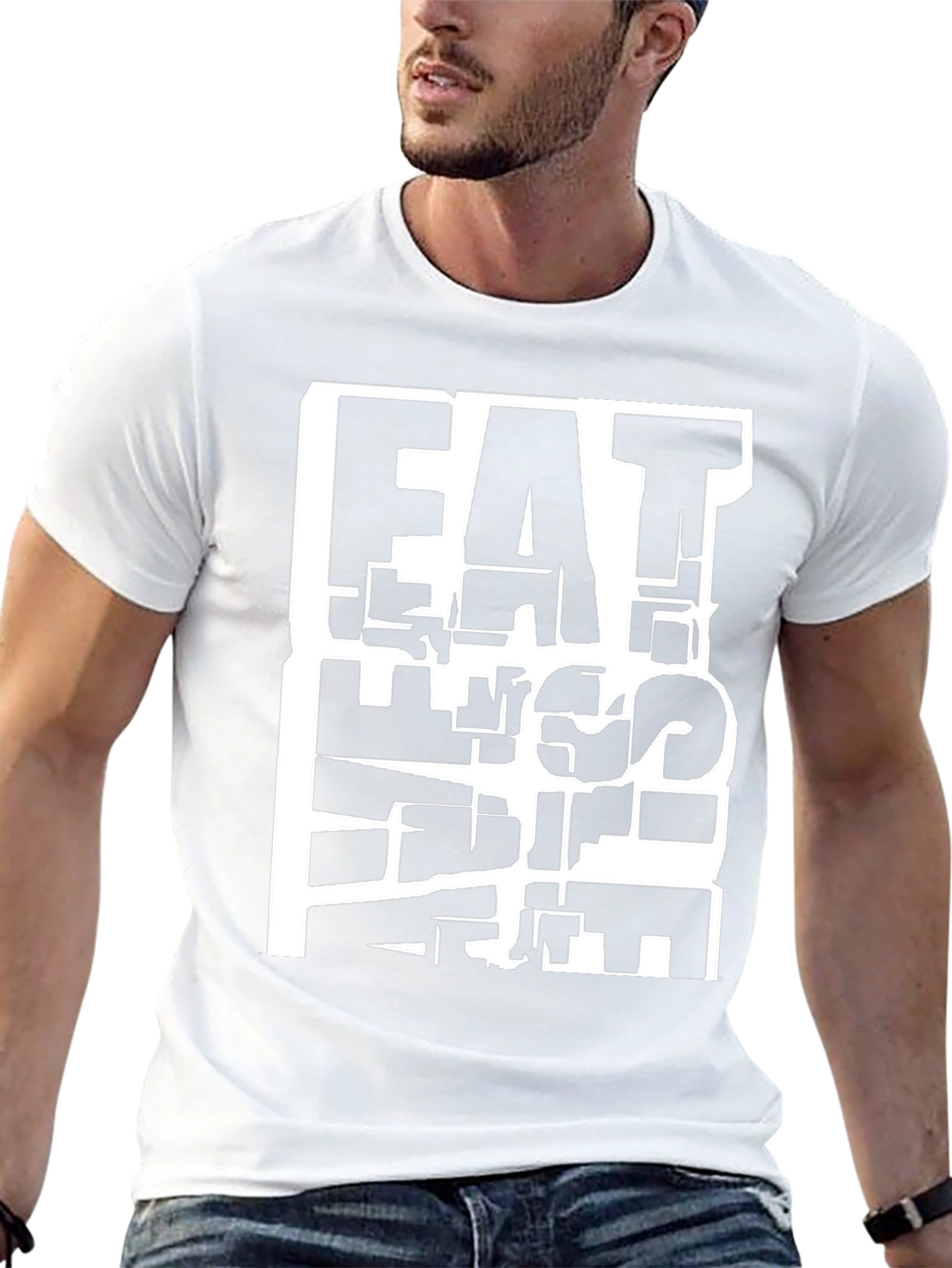 Eat Less Live Longer Graphic Tee