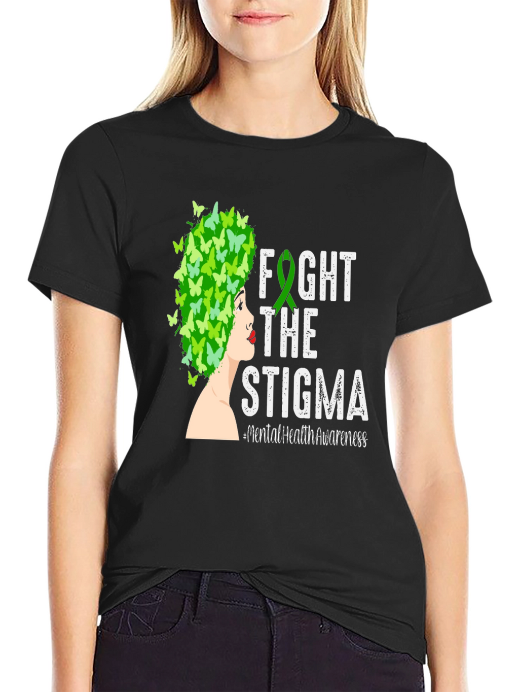 Fight the Stigma Mental Health Awareness T-Shirt