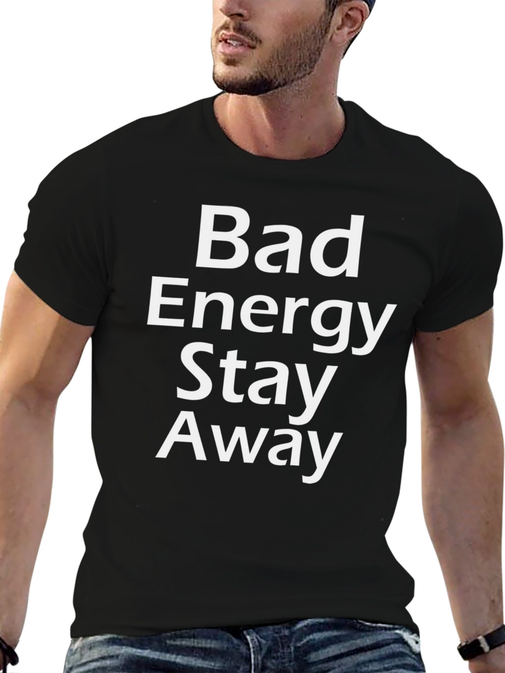 Bad Energy Stay Away Graphic Tee